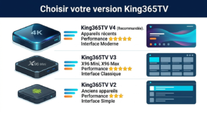 King365tv sur Apple TV et iPhone