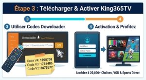 King365tv sur Apple TV et iPhone
